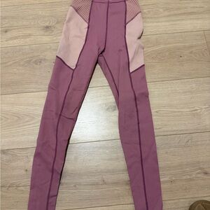 For Love And Lemons Mauve and Beige Leggings